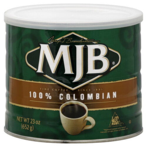 MJB Coffee, 100% Colombian