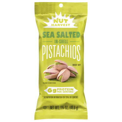 Nut Harvest In-Shell Sea Salted Pistachios
