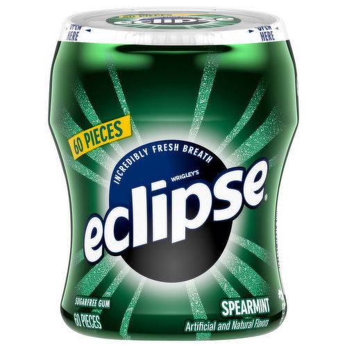 Eclipse Gum, Sugarfree, Spearmint