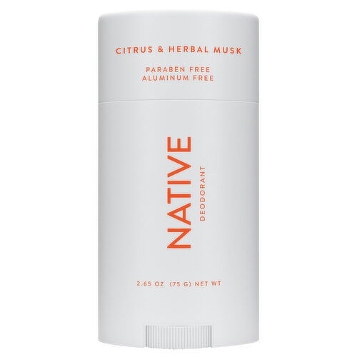 Native Citrus & Herbal Musk Deodorant