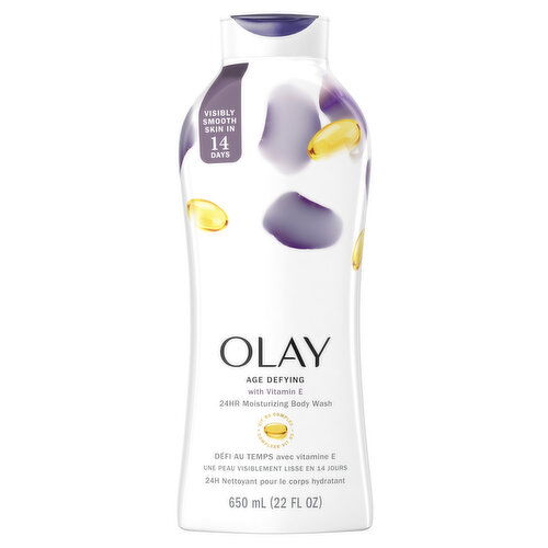 Olay Age Defying Age Defying Body Wash with Vitamin E, 22 fl oz