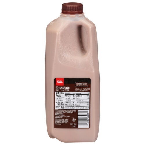 Cub Milk, Fat Free, Chocolate