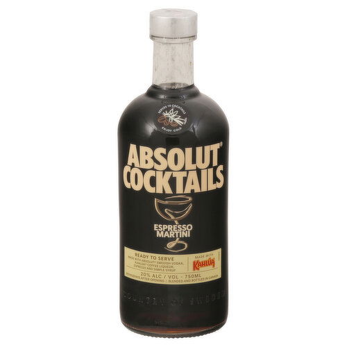 Absolut Cocktails, Espresso Martini