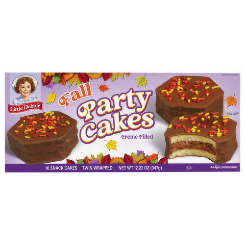 Little Debbie Creme Filled Fall Party Cakes
