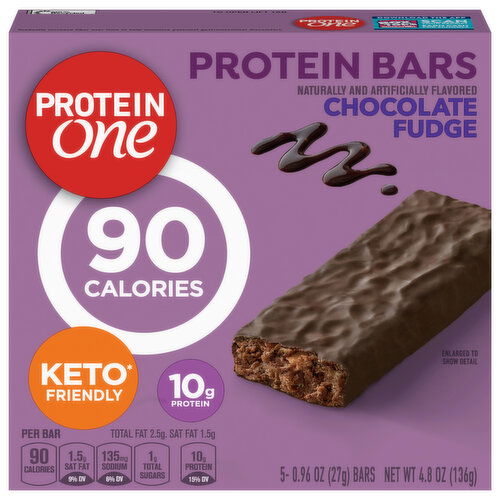 Protein One Protein Bars, Chocolate Fudge