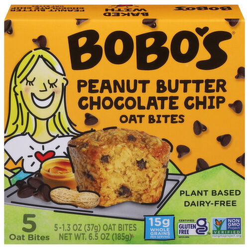 Bobo's Oat Bites, Peanut Butter Chocolate Chip