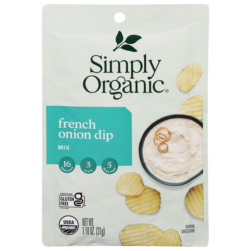Simply Organic Mix, French Onion Dip