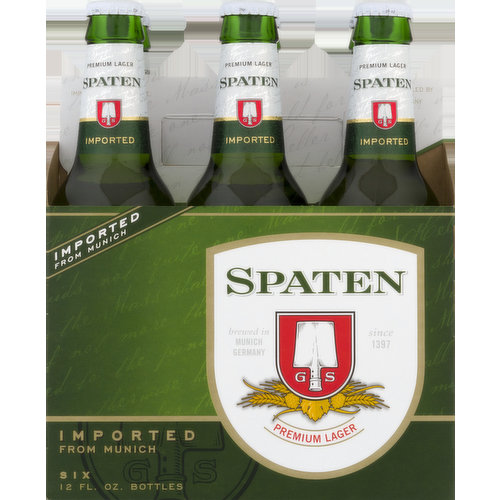 Spaten Beer, Imported Premium German