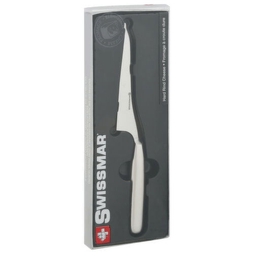 Swissmar Knife, Hard Rind Cheese, Stainless Steel