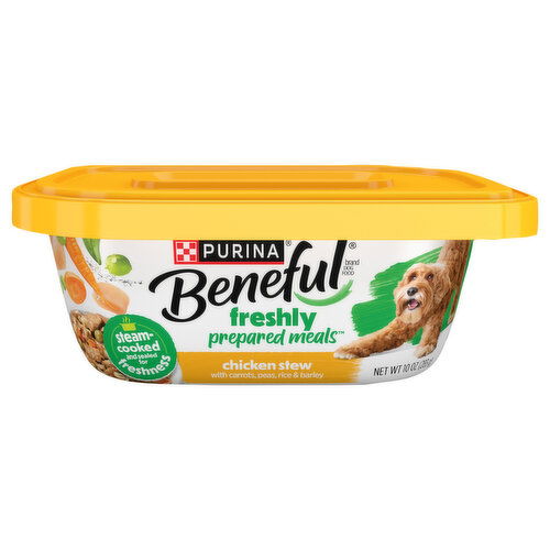 Beneful Freshly Prepared Meals Chicken Stew with Carrot Peas Rice & Barley Dog Food