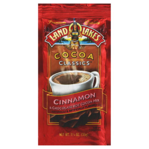 Land O Lakes Cocoa Classics Hot Cocoa Mix, Cinnamon & Chocolate