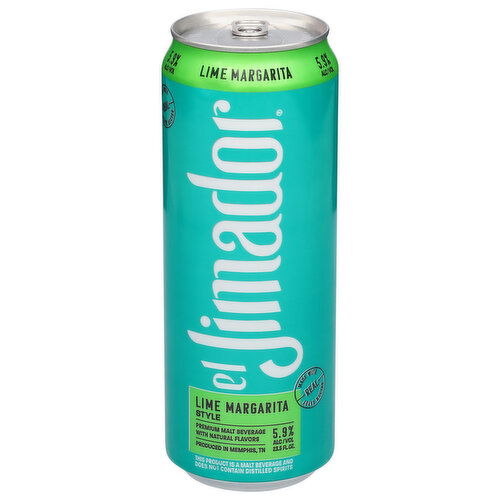 el Jimador Malt Beverage, Premium, Lime Margarita Style