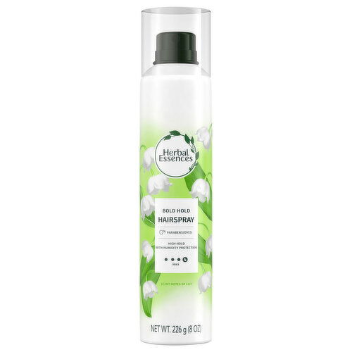 Herbal Essences Bold Hold 4 Max Scent Notes of Lilly Hairspray