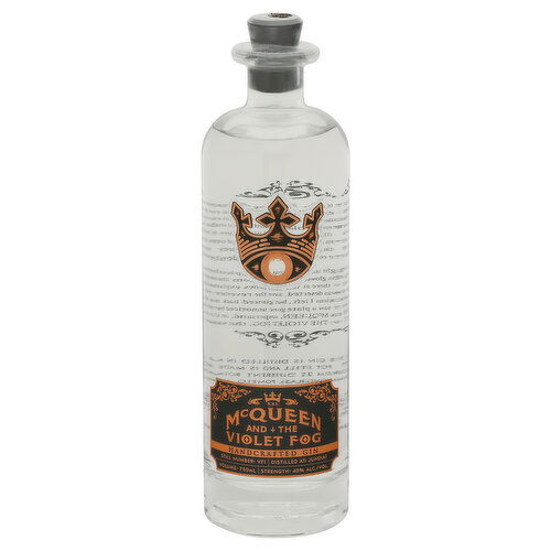 McQueen and the Violet Frog Gin, Handcrafted