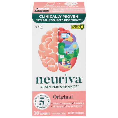 Neuriva Brain Performance, Original, Capsules