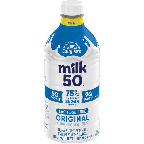 DairyPure Milk50 Original Lactose Free Skim Milk