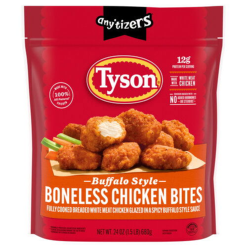 Tyson Any'tizers Buffalo Style Boneless Chicken Bites