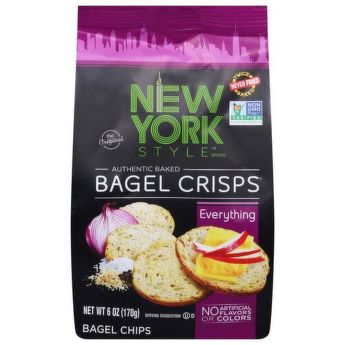 New York Style Bagel Crisps, Everything