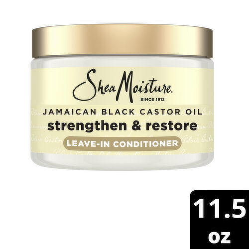 SheaMoisture Leave In Conditioner 100% Pure Jamaican Black Castor Oil