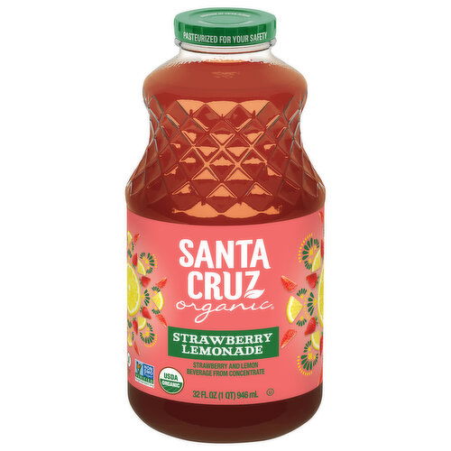 Santa Cruz Organic Strawberry Lemonade Juice