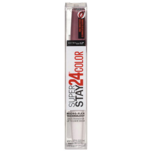Maybelline Super Stay Lip Color/Balm Topcoat 24 Color, 300 Frosted Mauve