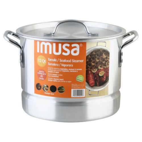 Imusa Tamale/Seafood Steamer, 12 Quart