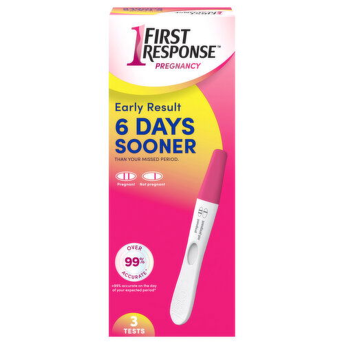 First Response Pregnancy Tests, Early Result