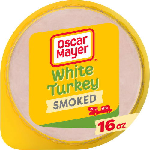 Oscar Mayer Smoked Lean White Turkey Sliced Lunch Meat