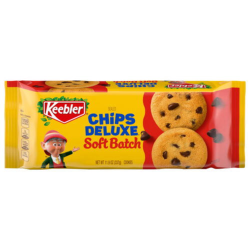 Keebler Chips Deluxe Cookies, Soft Batch