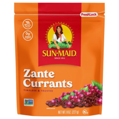 Sun-Maid Zante Currants 8oz Fresh-Lock® zipper Stand-Up Bag