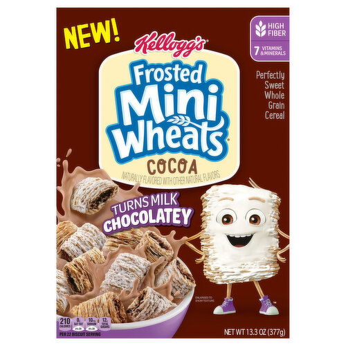 Frosted Mini-Wheats Cocoa Cereal