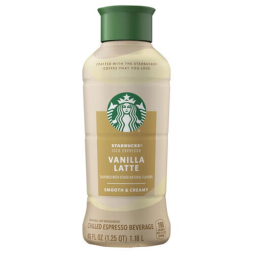 Starbucks Vanilla Latte Iced Espresso