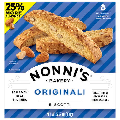 Nonni's Biscotti, Originali