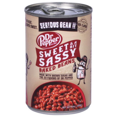 Serious Bean Co Baked Beans, Sweet & A bit Sassy