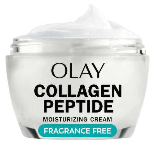 Olay Regenerist Collagen Peptide Moisturizing Cream, Fragrance-Free