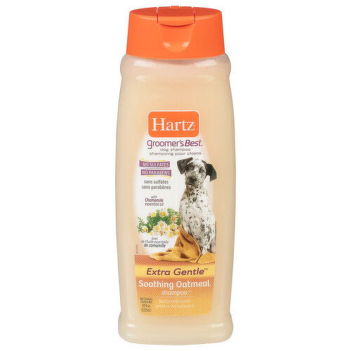 Hartz Groomer's Best Dog Shampoo, Soothing Oatmeal, Buttermilk Scent