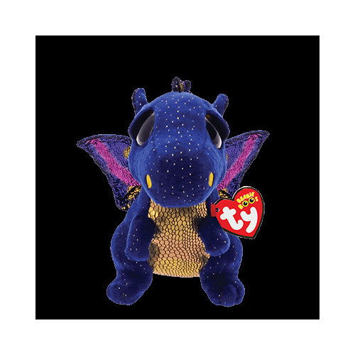 Ty Saffire Beanie Boo Dragon Plush