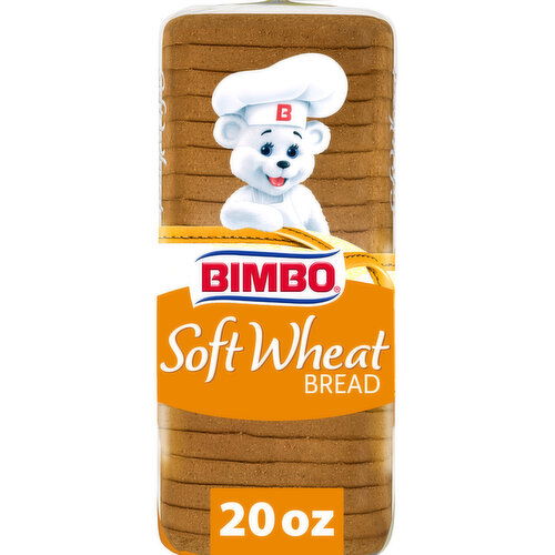 Bimbo Wheat Bread, 20 oz