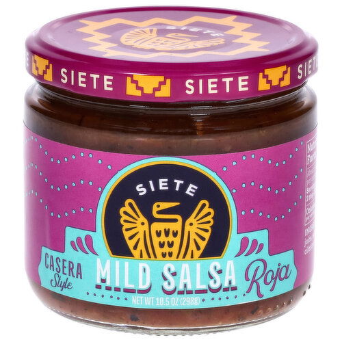 Siete Roja Mild Casera Style Salsa