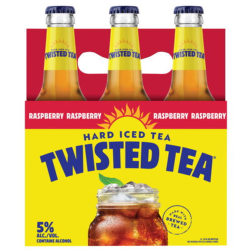 Twisted Tea Hard Iced Tea, Raspberry