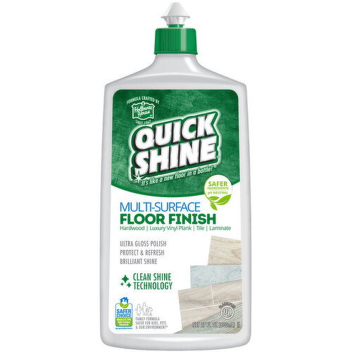 Quick Shine Floor Finish, Multi-Surface