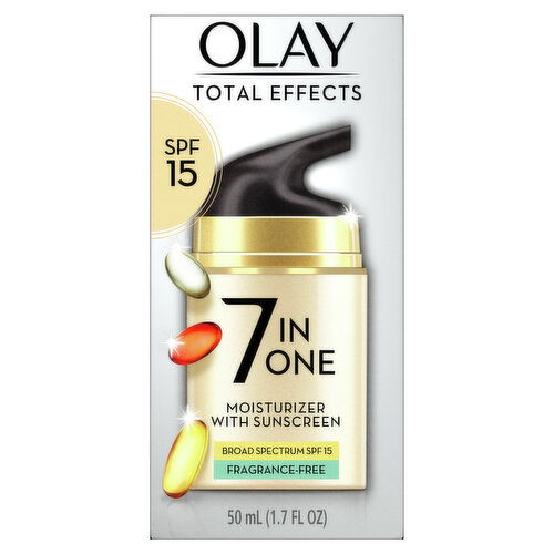 Olay Total Effects Olay Total Effects Face Moisturizer SPF 15, Fragrance-Free, 1.7 fl oz