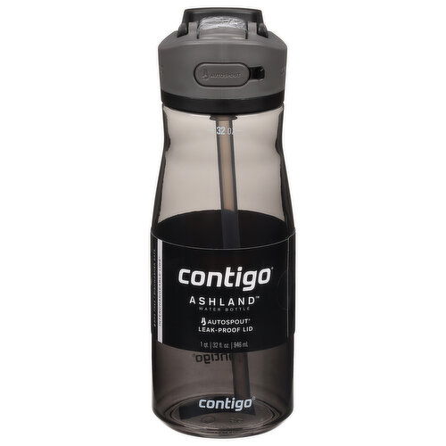 Contigo Water Bottle, Ashland 2.0, Licorice, 32 Fluid Ounce