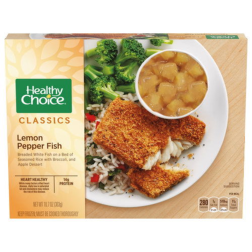 Healthy Choice Classics Lemon Pepper Fish