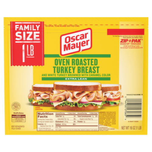 Oscar Mayer Oven Roasted Turkey Breast