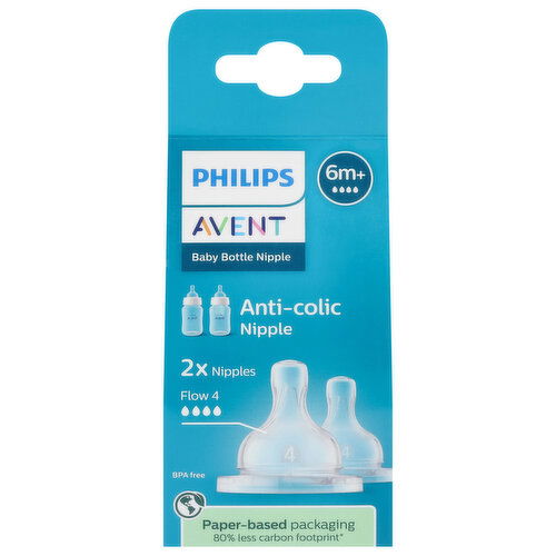 Philips Avent 6 Months+ Flow 4 Baby Bottle Nipple