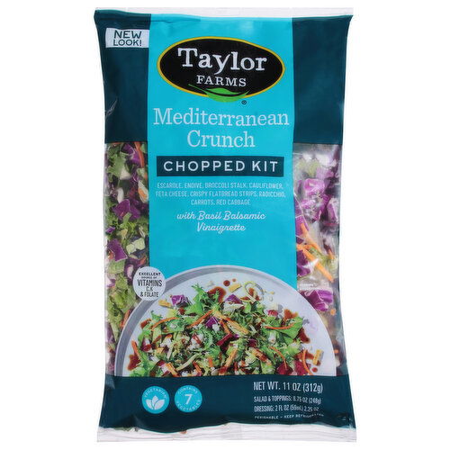 Taylor Farms Chopped Kit, Mediterranean Crunch