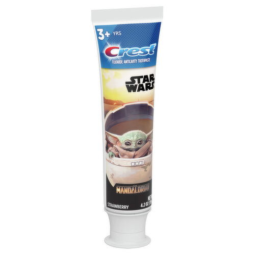 Crest Kids Toothpaste, featuring STAR WARS The Mandalorian, Strawberry Flavor