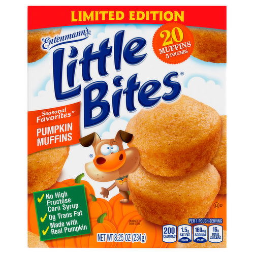 Entenmann's Little Bites Muffins, Pumpkin