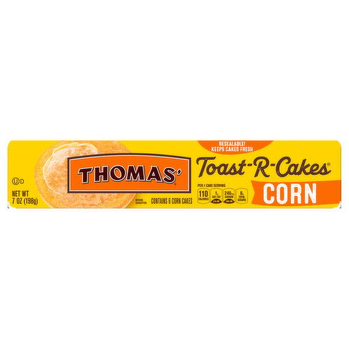 Thomas' Corn Toast-R-Cakes